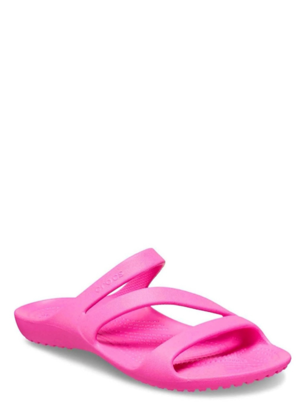 NEW Crocs Bright Pink Kadee II Sandals Size 9W